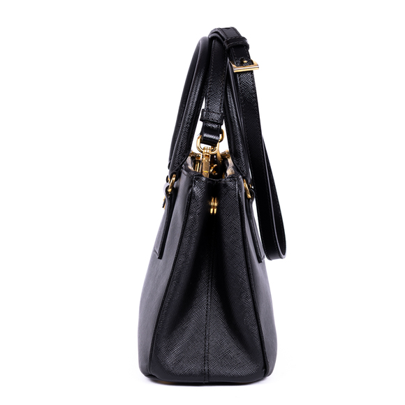 Prada Double Zip Galleria Tote Small - Picture 3 of 10